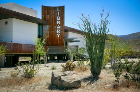 Borrego Springs Library, Park and Sheriff Offices Borrego springs library gently on the land