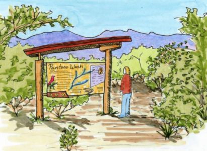 Pantano Wash fort lowell park