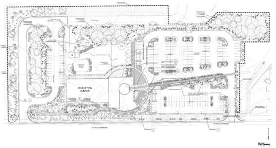 pascua yaqui educational center drawing